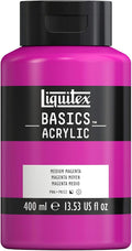 Liquitex BASICS Acrylic Paint, 400ml (13.5-oz) Bottle, Medium Magenta