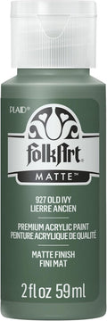 FolkArt Acrylic Paint in Assorted Colors (2 oz), K927, Old Ivy