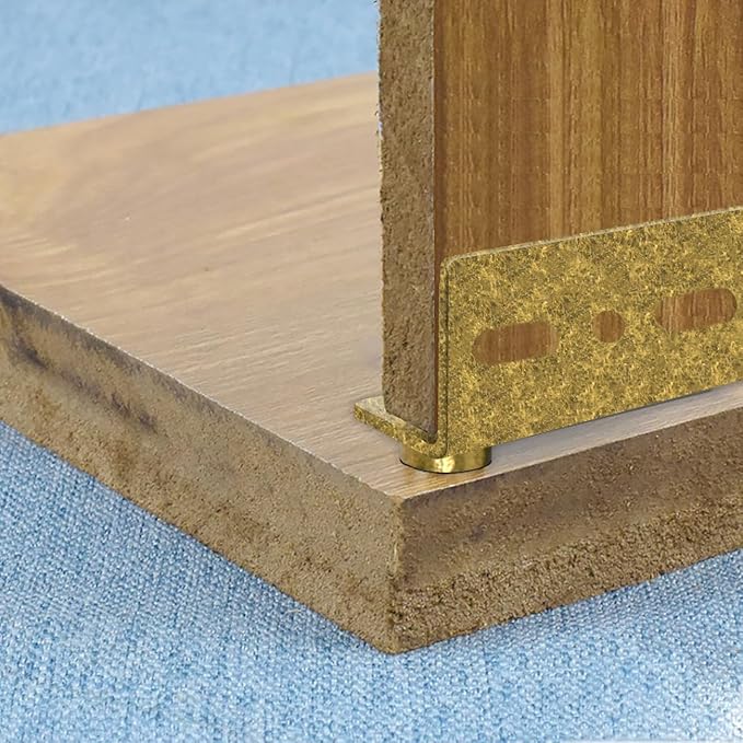 Aifeier ET 2 Sets Pivot Hinges Bronze Heavy Duty Concealed Shaft Door Hinges with Bushing for Wood Doors, Drawers, Furniture Cabinets, Wardrobe, Showcase, etc
