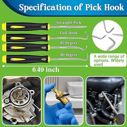 ZDBB 1086 Pcs SAE Standard O Ring Kit Nitrile Rubber O-Rings Assortment with O‘Ring Pick for Hydraulic Automotive Plumbing Faucet Seal Repair 32 Size Inch ID:1/8”-2”