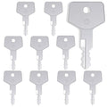 Takeuchi Key H806, 10 Pack 17001-00019 180485 Heavy Equipment Keys fit New Holland, Takeuchi, Case, Gehl Ctl Excavator