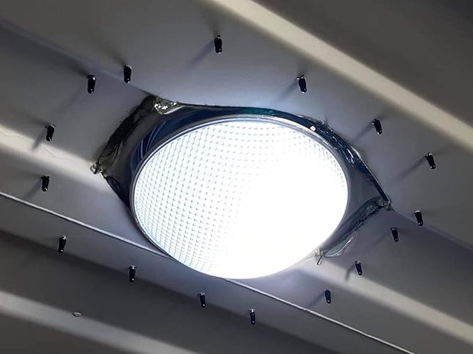Solar LightBlaster for 3.5" ribbed Conex Shipping Containers (tubular skylight) | Solar Tube Skylight | Tubular Skylight powered by the sun
