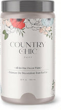 Country Chic All-in-One Chalk Paint for Furniture, Cabinets, Home Decor, Eco-Friendly, Matte Finish, Built-In Primer & Top Coat for Wood, Metal - Darling (Light Purple) - Quart 32 oz (950 ml)