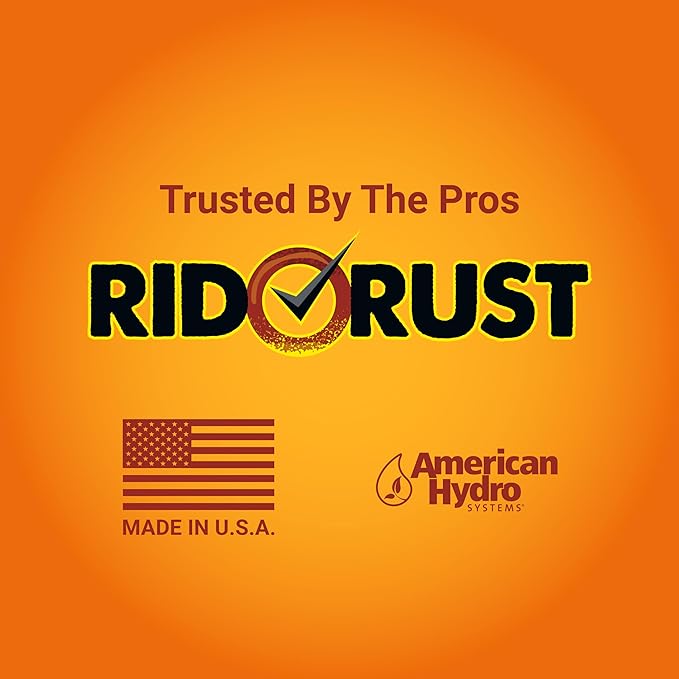 Rid-O-Rust Outdoor Rust Preventer, Extreme Water, Prevents Stains Caused by Irrigation, 64 Ounce Bottle