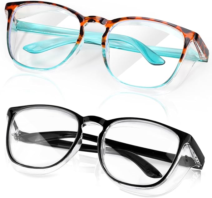 SQIMZAR Safety Glasses Goggles For Women Nurses Protective Eyewear,Anti Fog Safety Goggles