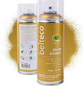 Gold Spray Paint | For All Surfaces | Water-Based & Odorless | Eco-Friendly | Weather & UV Resistant | Fast-Drying | High Coverage | Indoor & Outdoor Use | Antique Gold Spray Paint for Plastic