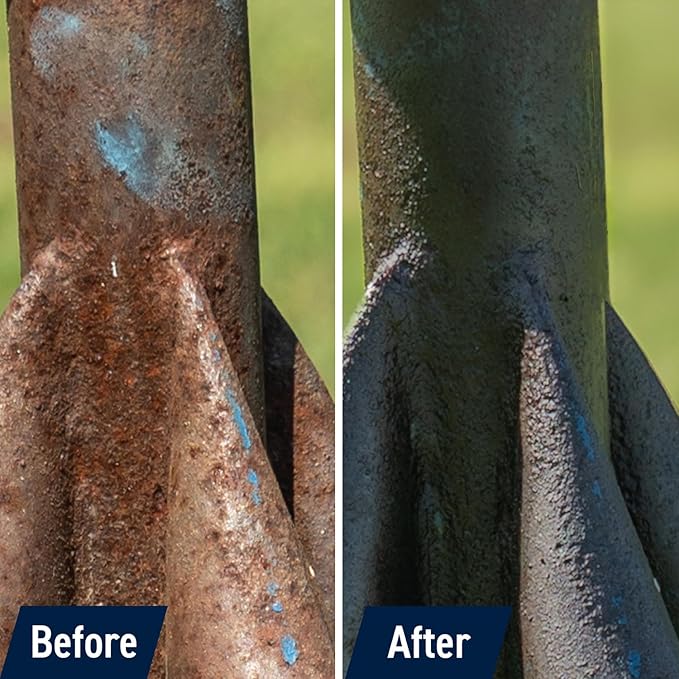 TotalBoat Rust Primer Converter | Metal Treatment Stops Rust For Professional Repairs - Quart