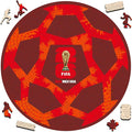 FIFA World Cup 2026 Soccer Wooden Puzzle for Adults, 5MM Thick, Canada Ball Puzzle for Soccer Fans, Officially Licensed Product, 200 Pieces Irregular Shape Jigsaw Puzzles,10 x 10