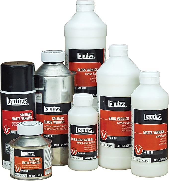 Liquitex Professional Matte Varnish, 3.78L (128-oz)