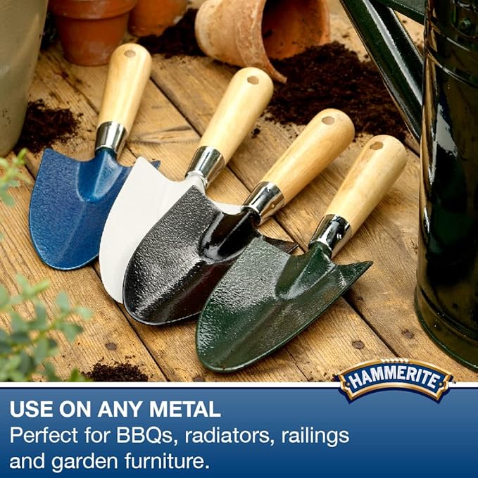 Hammerite Rust Remover Gel Blister. Non Drip Rust Remover for Metal, Rust Converter - Non Damaging to Metal Paint, Suitable for Interior and Exterior - 100ml, Packaging May Vary