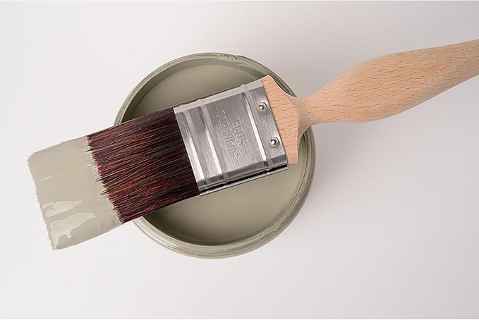 Dixie Belle Silk All-in-One Mineral Paint | Highlands (16oz) | Muted Olive Green All-in-One Water Based Primer + Topcoat | Durable Furniture Paint | Low Reflective Finish
