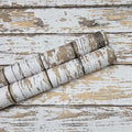White and Brown Wood Wallpaper Vintage 17.3"x393" Distressed Light Wood Contact Paper Peel and Stick Wallpaper Self Adhesive Removable Wall Paper Shiplap Wood Grain Contact Paper for Cabinets Vinyl