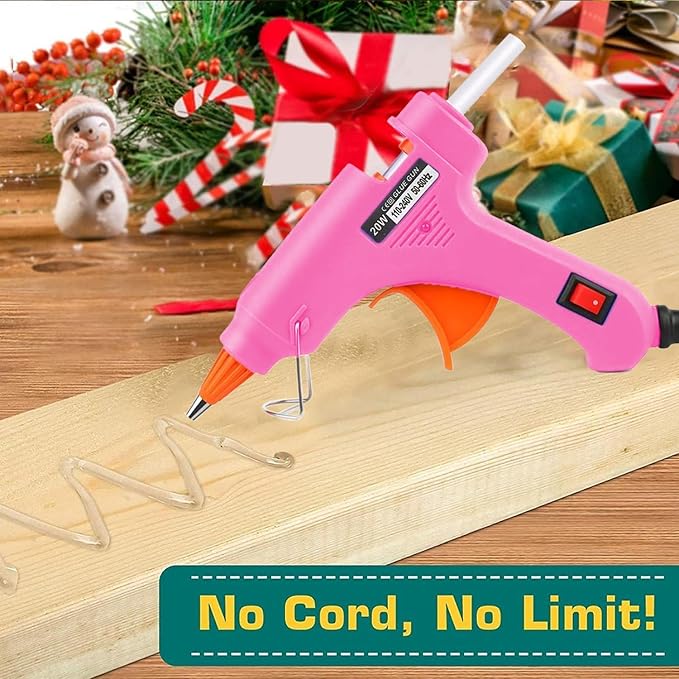 Mini Hot Glue Gun 10pcs Glue Stick Hot Glue Gun Set For Quick Repair Artist DIY Art Home 20w Grey