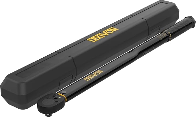 LEXIVON 1/2-Inch Drive Click Torque Wrench 25-250 Ft-Lb/33.9-338.9 Nm (LX-184)