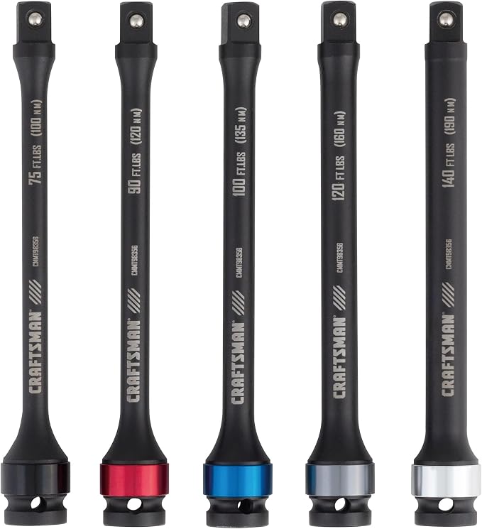 CRAFTSMAN Torque Extension, Automotive, 5-Piece Set (CMMT98356)