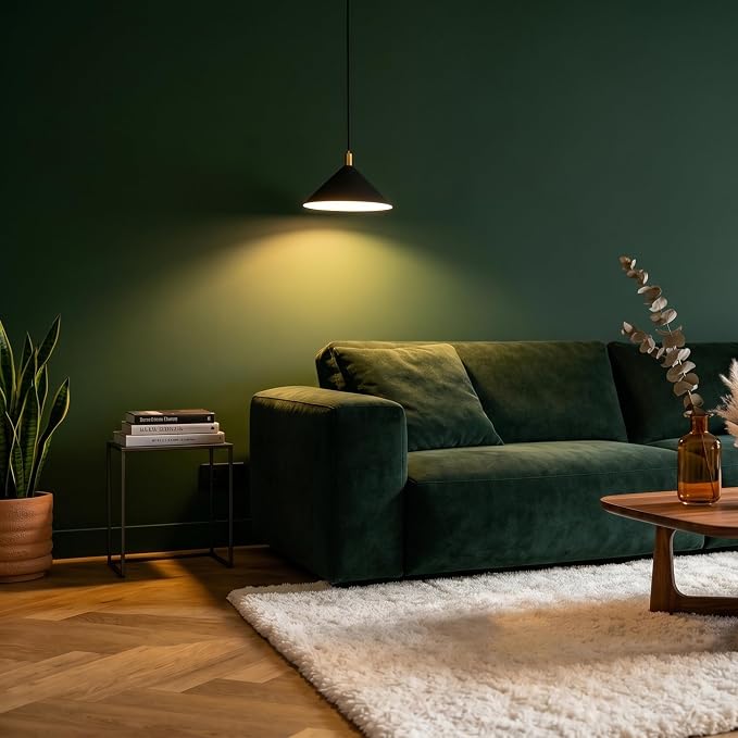 FUKU MON 24"x394" Vintage Green Wallpaper Peel and Stick Dark Green Contact Paper Matte Solid Textured Self Adhesive Removable Thick Vinyl Film Roll for Cabinets Bedroom Wall Decoration