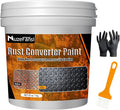 2-in-1 Rust Converter & Metal Primer – Stops Rust, Paint Over Rusted Metal, Anti-Rust Coating Rust Paint,Corrosion Inhibitor for Automotive, Marine, Industrial Use, Heat & UV Resistant, Farm Equipment & Fences(35 oz)