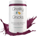 Chalky Chicks 32 Fl Oz Matte Logan Berry (Plum) Chalk Paint for Furniture Without Sanding, No Prep Furniture Paint No Sanding All in One for Crafts, Wood, Walls, Cabinet, Metal, Dresser, Farmhouse
