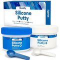 Silicone Putty Fast Set, (250ml Part A + 250ml Part B) | 40-Second Work Time | 2.0-Minute Cure | Easy 1:1 Mixing