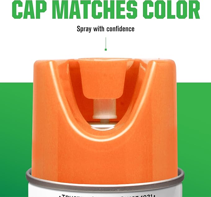 Rust-Oleum 1987830 Specialty Marking Spray Paint, 11 oz, Fluorescent Orange