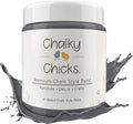 Chalky Chicks 16 Fl Oz Matte Nailed It (Blueish Gray) Chalk Paint for Furniture Without Sanding - No Prep Furniture Paint No Sanding All in One for Crafts, Walls, Cabinet, Metal, Dresser, Farmhouse