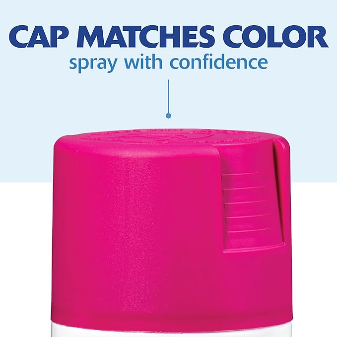 Rust-Oleum 334087-2PK Painter's Touch 2X Ultra Cover Spray Paint, 12 oz, Satin Magenta, 2 Pack