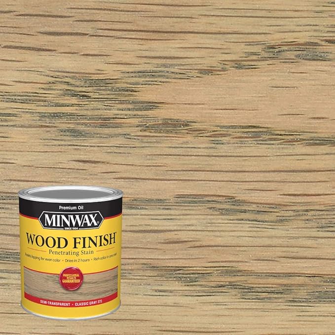 Minwax 1 qt 70048 Classic Gray 271 Wood Finish Oil-Based Wood Stain