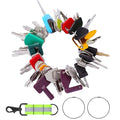 42 Heavy Equipment Key Master Set, Construction Machine Ignition Keys for CAT Caterpillar Volvo JCB JLG John Deere Hyster Komatsu Kubota Yanmar Daewoo Takeuchi Ford New Holland and More