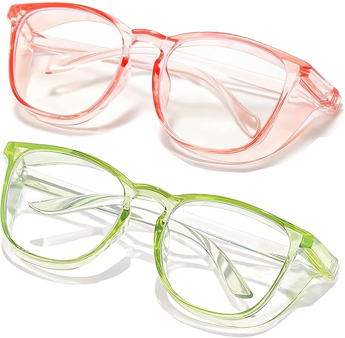 SQIMZAR Safety Glasses Goggles For Women Nurses Protective Eyewear,Anti Fog Safety Goggles