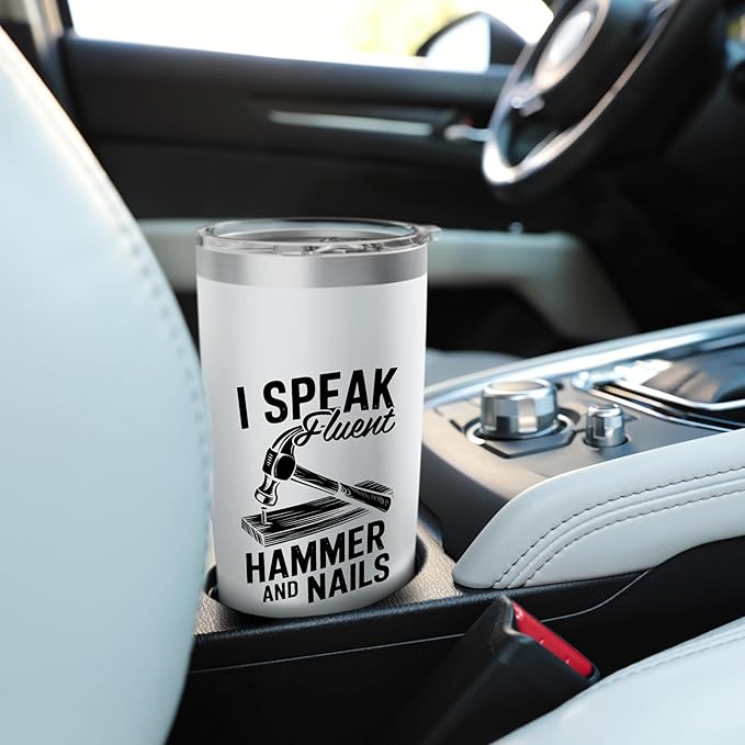 Carpentry Wood - Furniture Woodwork Carpenter Stainless Steel Insulated Tumbler