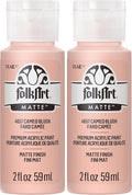 FolkArt Acrylic Paint, 2 oz, Cameo Blush (Pack of 2)