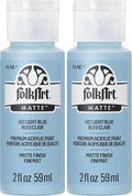 FolkArt Acrylic Paint (2 Ounce), 402 Light Blue (Pack of 2)