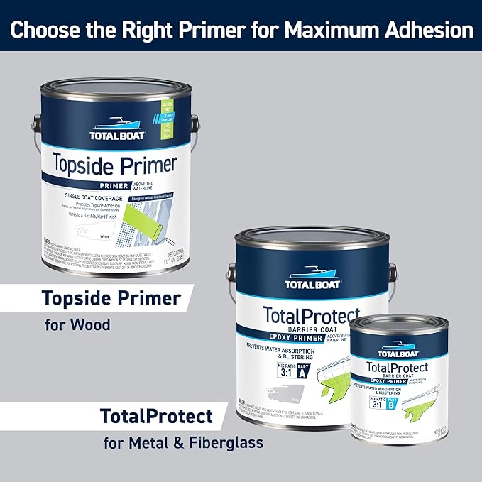 TotalBoat TotalBilge Epoxy Based Bilge Paint for Boat Bilges, Bulkheads, Engine Rooms and Locker Areas (White, Gallon)