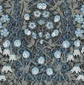 NextWall Tulip Garden Floral Peel and Stick Wallpaper (Bluestone)