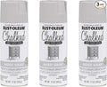 Rust-Oleum 302592-3PK Chalked Ultra Matte Spray Paint, 12 oz, Aged Gray, 3 Pack