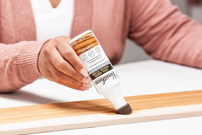 Varathane 368035-4PK Less Mess Wood Stain and Applicator, 4 oz, Golden Oak, 4 Pack
