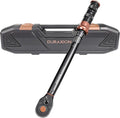 Torque Wrench 1/2-Inch Drive Dual Range Scales 10-170 Ft-Lb/13.56-230.5Nm | ±3% Precision, 72 tooth Dual-direction Torque Wrenches for Moto, Car, Truck Maintenance