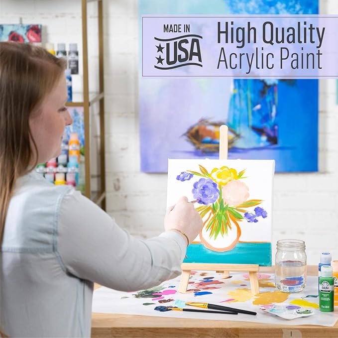 FolkArt Acrylic Craft Paints, Daybreak 8 fl oz Premium Matte Finish Paint, Perfect For Easy To Apply DIY Arts And Crafts, 12067