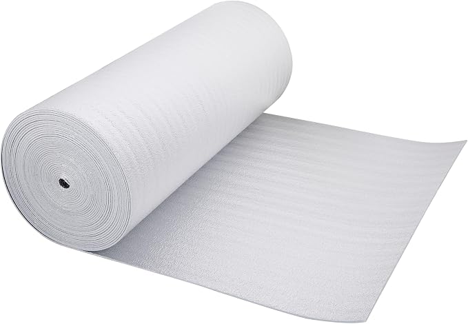 SmartSHIELD -5mm 48''X100ft R17 Reflective Insulation Roll, Foam Core Radiant Barrier, Thermal Foil Insulation - FOIL / FOIL