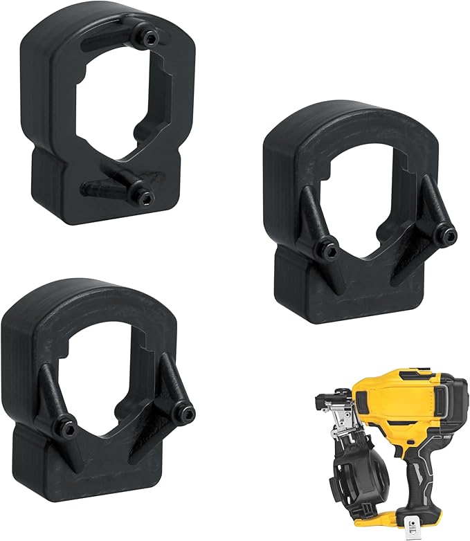 2025 Upgrade DCN45RN Vinyl Siding Adaptor Tip for Dewalt siding nailer Roofing Nailer Cordless 20v DCN45RND1, DCN45RNB (AA&B style)3 Pack