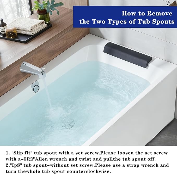 2 Set Tub Spout Diverter Repair Kit, Includes 2 x Diverter Valve Stems, 2 x Cup Seals and 2 x Gates, Bathroom Shower Bathtub Leaky Faucet Repair Replacement Parts (Chrome,Classic)
