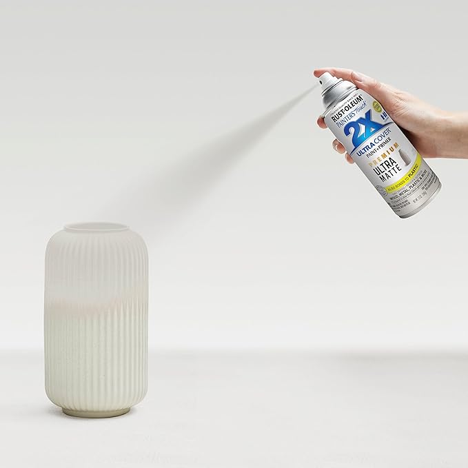 Rust-Oleum 272274-6PK Painter's Touch 2X Ultra Cover Spray Paint, 12 oz, Sand Dollar, 6 Pack
