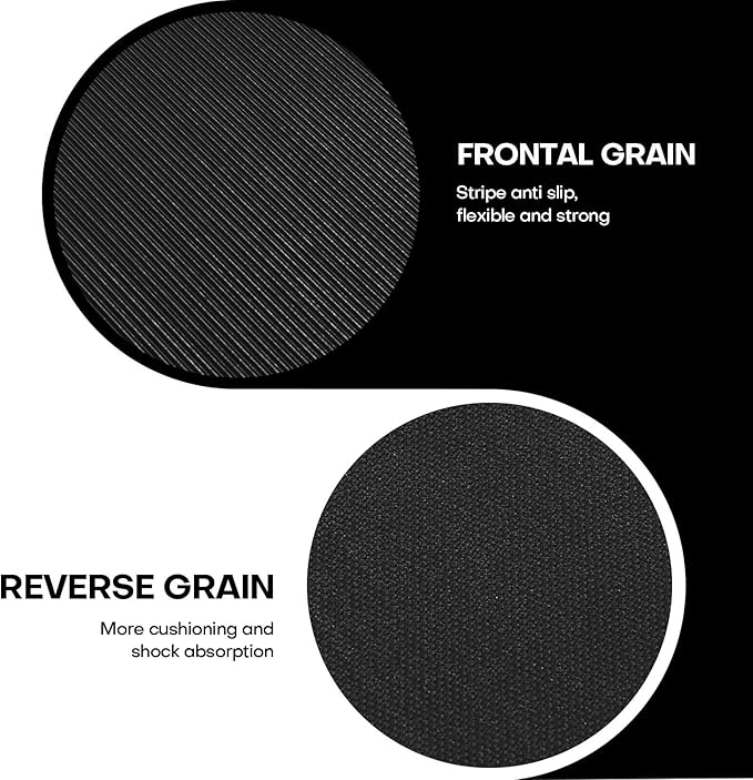 Heavy Duty Coin-Grip Rubber Flooring Roll 4x8 FT, Multi-Purpose Waterproof Anti-Slip Floor Mat, Easy to Clean Under Equipment, Mats for Garage, Gym, Stable, Basement, Kennel
