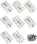 8Pcs 3.5 inch Stainless Steel Folding Butt Hinges Home Furniture Hardware Door Cupboard Cabinet Hinges