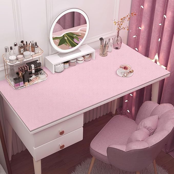 Pink Wallpaper Embossed Silk Self Adhesive Peel and Stick Contact Paper | 15.7" X 590.5" Removable Waterproof Bathroom Home Decorative Vinyl Wrap Film Cabinet Furniture Countertop Shelf Paper