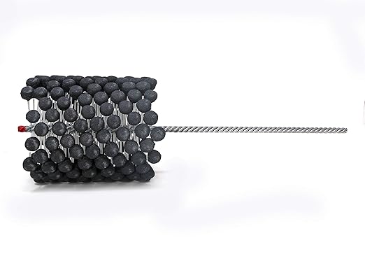 Brush Research GBD80018 FLEX-HONE®, 8" (203mm) Diameter, 180 Grit, Silicon Carbide, For Mild Steel, Stainless Steel Cast Iron and Softer Ferrous Materials