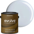 EVOLVE Interior Paint & Primer, Eggshell (Pale Blue), 1 Gallon – One-Coat Coverage, Excellent Hide, Low VOC, Low Odor, Washable Paint for Walls, Doors & Trim
