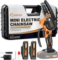 Saker Mini Chainsaw,2026 New Upgrade Portable Electric Chainsaws Cordless,Small Handheld Chain Saw Pruning Shears Chain Saws for Tree Branches,Courtyard and Garden