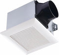 Tech Drive Bathroom Exhaust Fan 80 CFM, 0.8 Sone, 4-Inch Duct,No Attic Access Needed,Super Quiet Ventilation Fan, Easy to Install Ceiling Mounted, White, ETL Certified