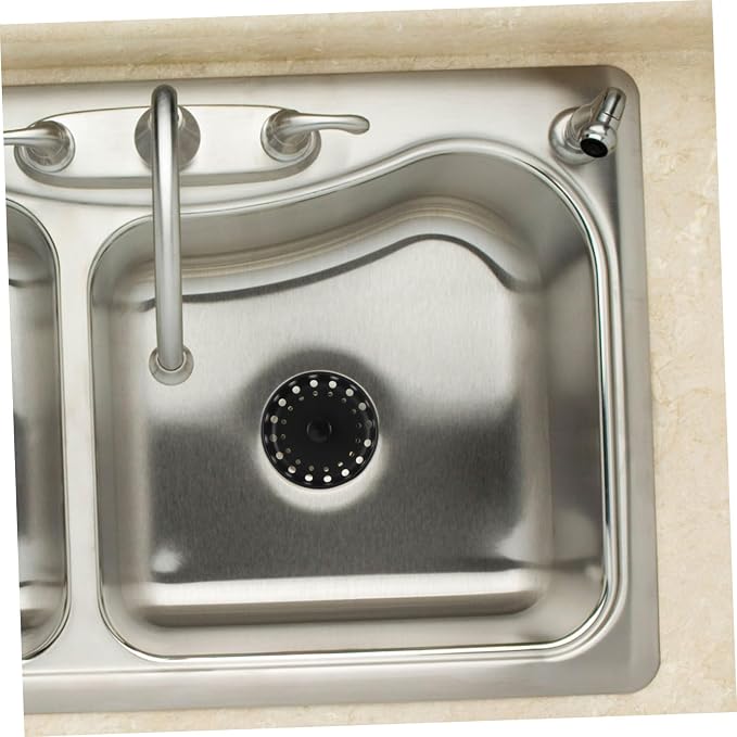 Homoyoyo 3sets Kitchen Sink Drain Stopper Sink Drain Filter Plug Metal Material Strainer Use 2pcs*3